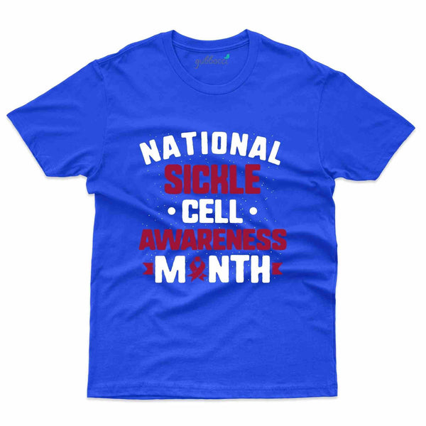 Awareness Month T-Shirt- Sickle Cell Disease Collection - Gubbacci