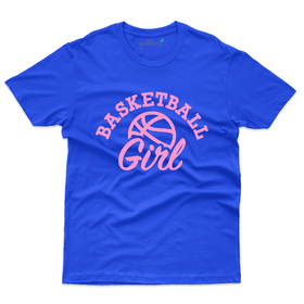 Basketball Girl T-Shirt - Sports Collection