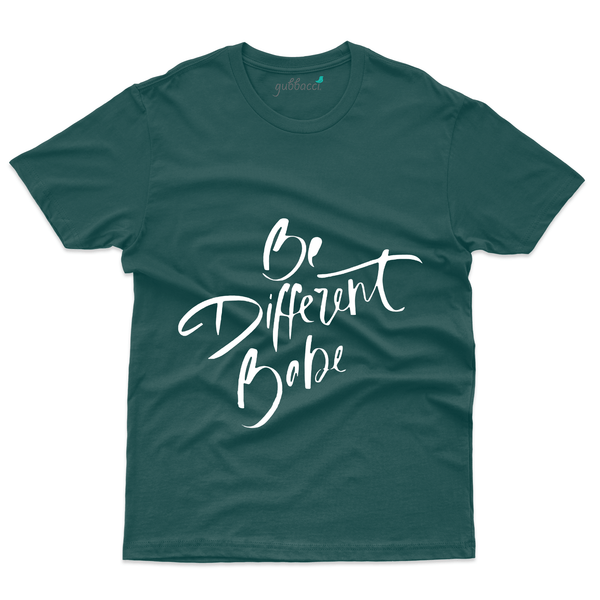 Gubbacci Apparel T-shirt S Be Different Babe -  Be Different Collection Buy Be Different Babe -  Be Different Collection