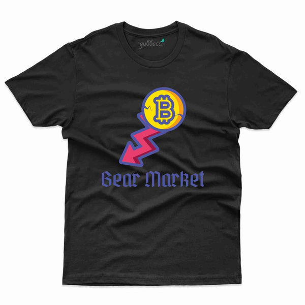 Bear Market T-Shirt - Bitcoin Collection - Gubbacci-India