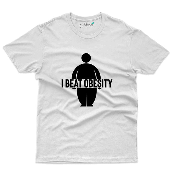 Beat Obesity 2 T-Shirt - Obesity Awareness Collection - Gubbacci