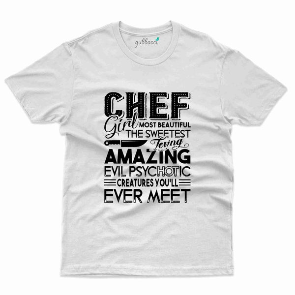 Beautiful Chef T-Shirt - Cooking Lovers Collection - Gubbacci-India