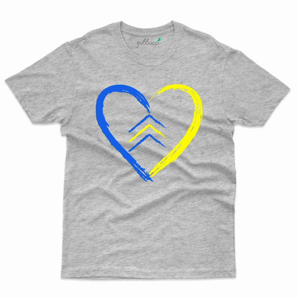 Big Heart T-Shirt - Down Syndrome Collection - Gubbacci-India