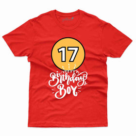 Birthday Boy T-Shirt - 17th Birthday Collection