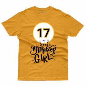 Birthday Girl T-Shirt - 17th Birthday Collection