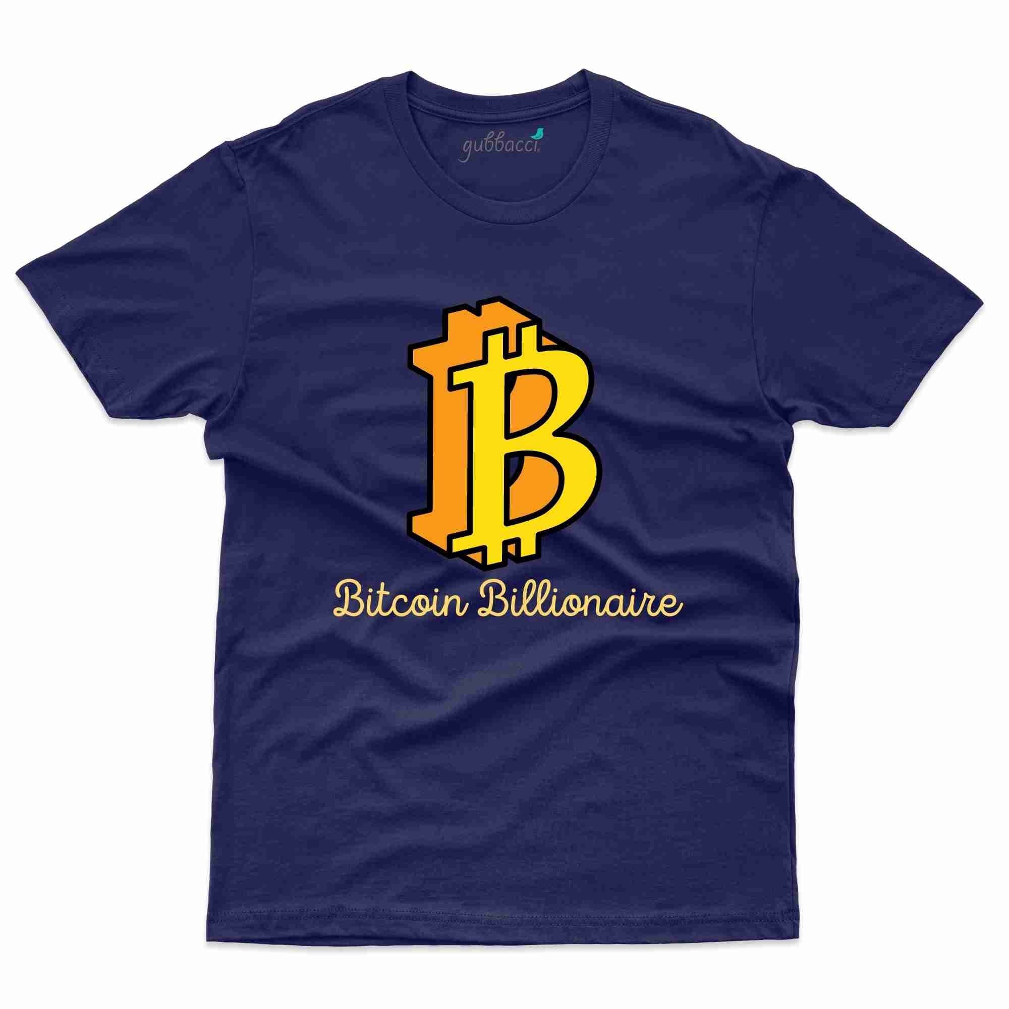Bitcoin Billionaire T-Shirt - Bitcoin Collection | Gubbacci