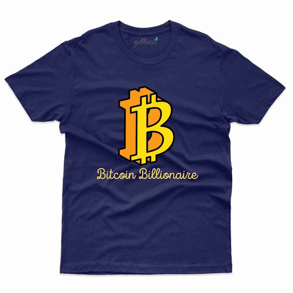 Bitcoin Billionaire T-Shirt - Bitcoin Collection - Gubbacci-India