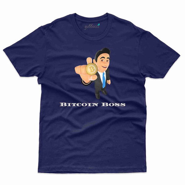 Bitcoin Boss 2 T-Shirt - Bitcoin Collection - Gubbacci-India
