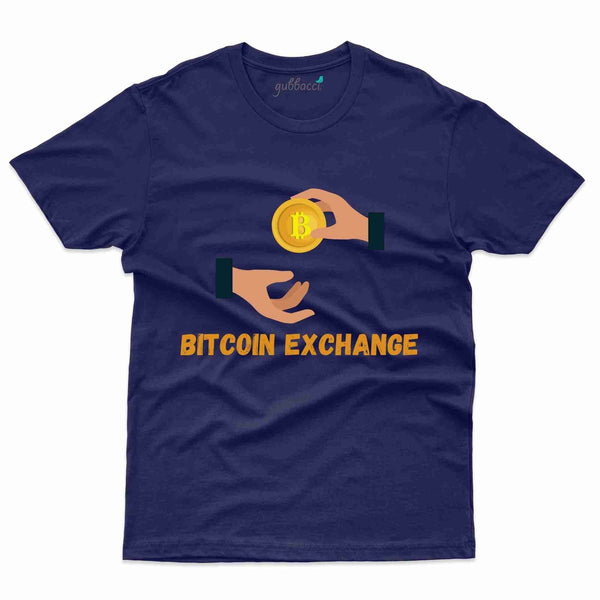 Bitcoin Exchange T-Shirt - Bitcoin Collection - Gubbacci-India