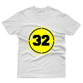 Black And Yellow T-Shirt - 32nd Birthday Collection