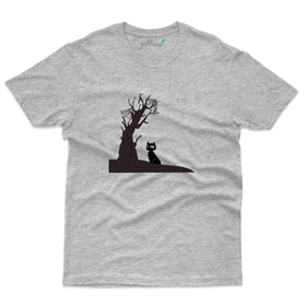 Black Cat T-Shirt  - Halloween Collection