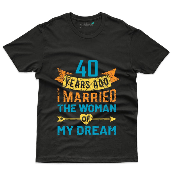 Black Dream Of Girl T-Shirt - 40th Anniversary Collection - Gubbacci-India