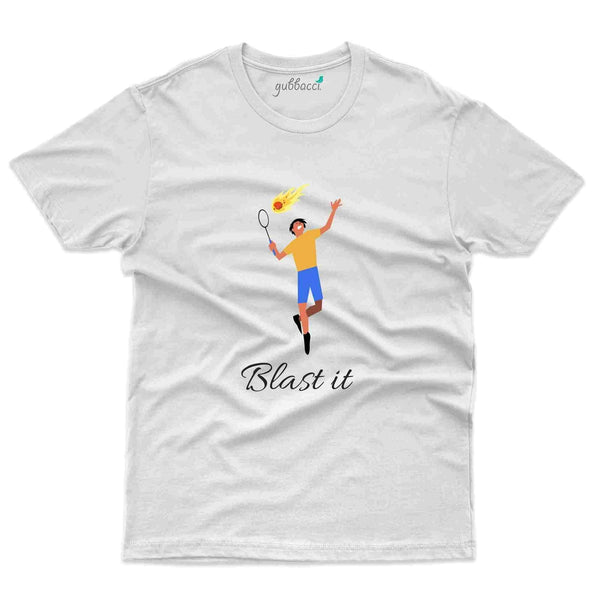 Blast It T-Shirt - Badminton Collection - Gubbacci-India