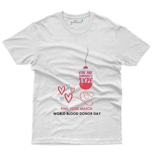 Blood Donation 42 T-Shirt- Blood Donation Collection - Gubbacci