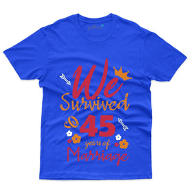 We Survived T-Shirt - 45th Anniversary Collection