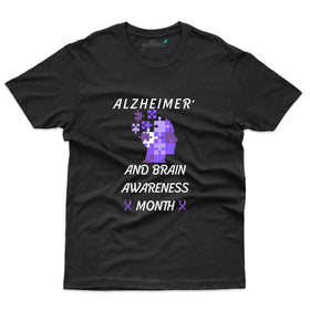 Brain Awareness 2 T-Shirt - Alzheimers Collection