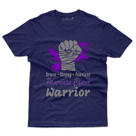 Brave & Strong T-Shirt - Pancreatic Cancer Collection