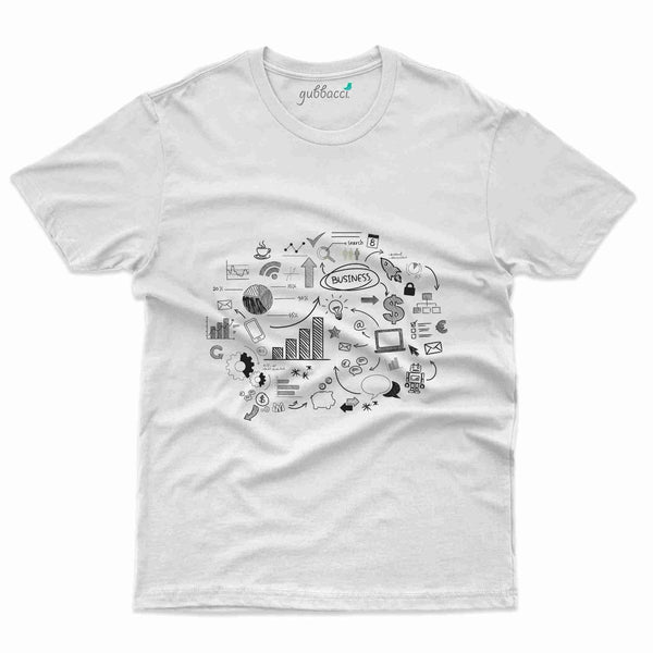 Business T-Shirt - Doodle Collection - Gubbacci-India