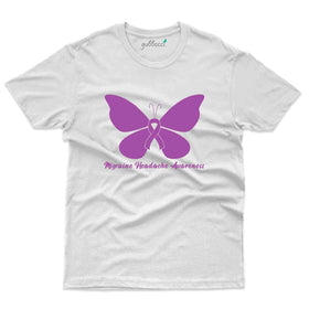 Butterfly 2 T-Shirt- migraine Awareness Collection