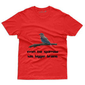Buy Sparrow T-Shirt - Nagarahole National Park Collection