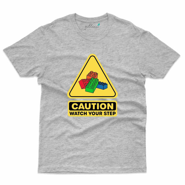Caution T-Shirt- Lego Collection - Gubbacci
