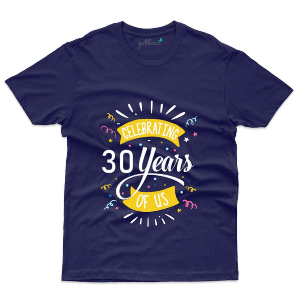 Celebrating 30 Years T-Shirt - 30th Anniversary Collection - Gubbacci-India