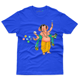 Chatting Ganapa T-Shirt - Ganesh Chaturthi Collection