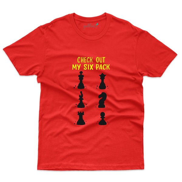 Check Out My Six Packs T-Shirts - Chess Collection - Gubbacci-India