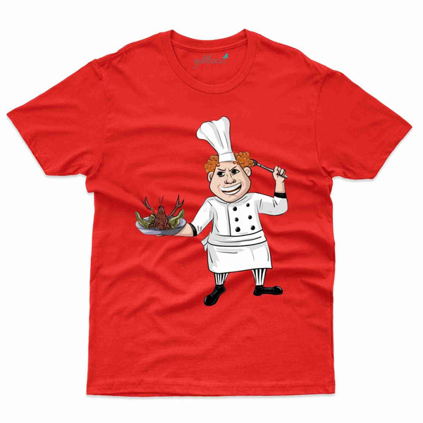 Chef Cooking T-Shirt - Cooking Lovers Collection - Gubbacci-India