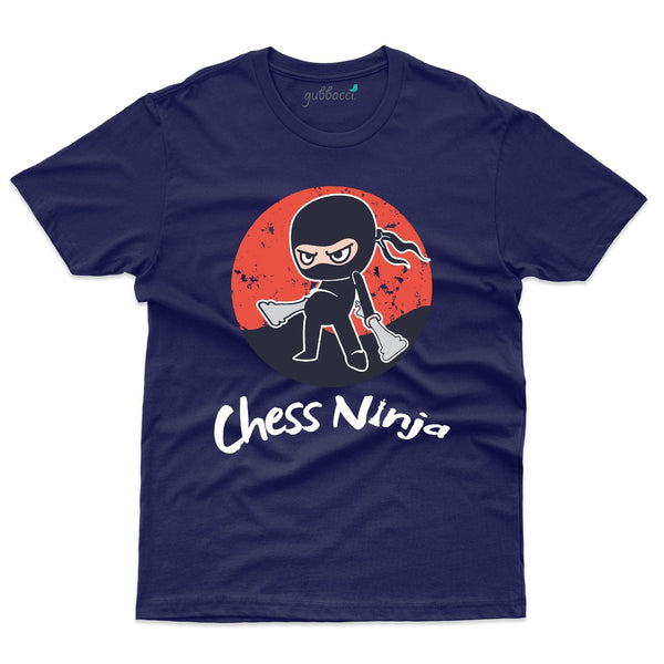 Chess Ninja T-Shirts - Chess Collection - Gubbacci-India