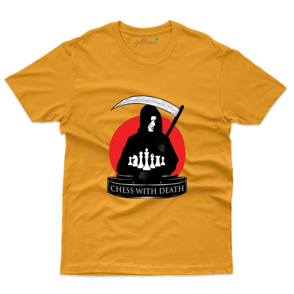 Chess With Die T-Shirts - Chess Collection - Gubbacci-India