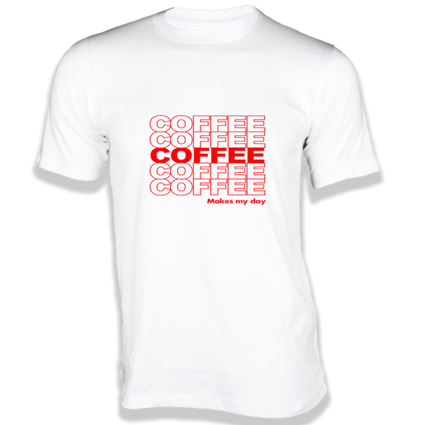 Gubbacci Apparel T-shirt XS Coffee Makes My Day