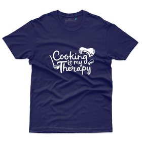 Cooking is my Therapy T-Shirt - Cooking Lovers Collection