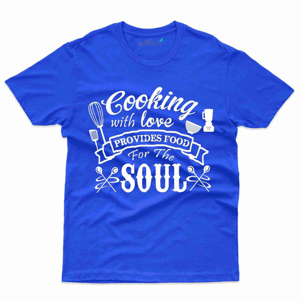 Cooking with Love T-Shirt - Cooking Lovers Collection - Gubbacci-India
