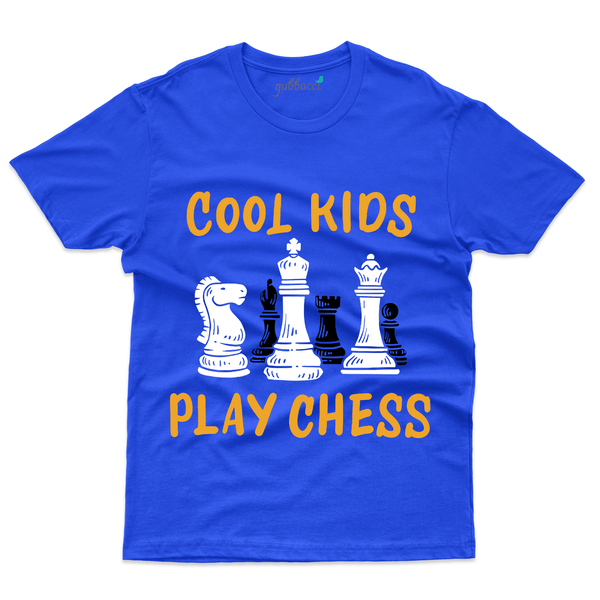 Gubbacci Apparel T-shirt S Cool Kids Play chess T-Shirt - Board Games Collection Buy Cool Kids Play chess T-Shirt - Board Games Collection