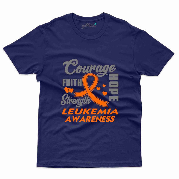 Courage T-Shirt - Leukemia Collection - Gubbacci-India