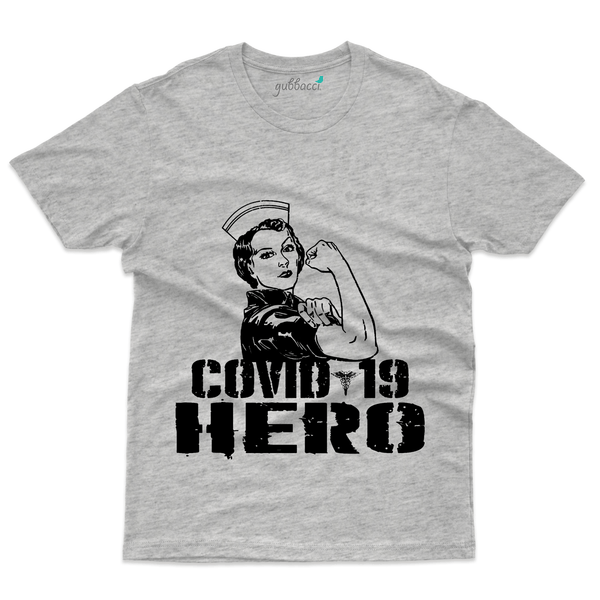 Gubbacci Apparel T-shirt S Covid-19  Hero - Covid Heroes Collection Buy Covid-19  Hero - Covid Heroes Collection