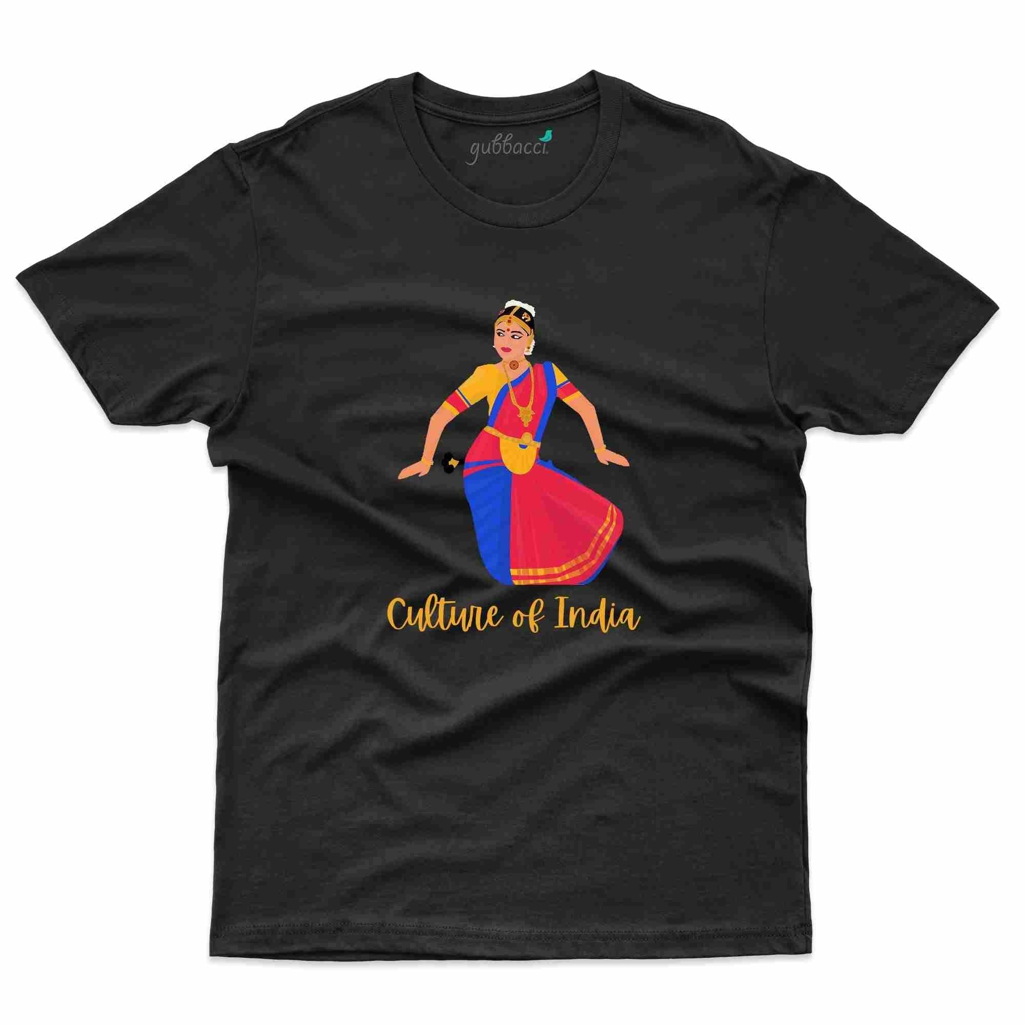 Culture Of India T-Shirt -Bharatanatyam Collection
