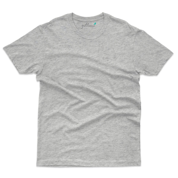 Gubbacci Apparel T-shirt XS / Grey Customisable Round Neck T-shirt - Unisex Customisable Round Neck T-shirts For Men And Women