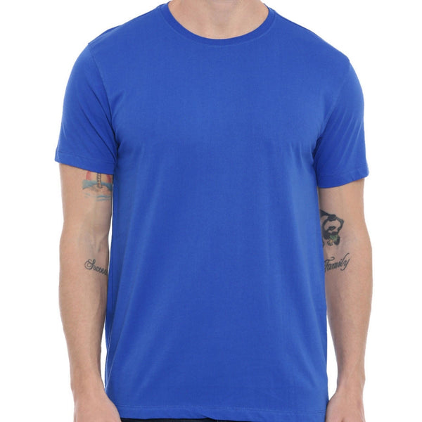 Customisable Premium Round Neck T-shirt - Order In Bulk - Gubbacci-India