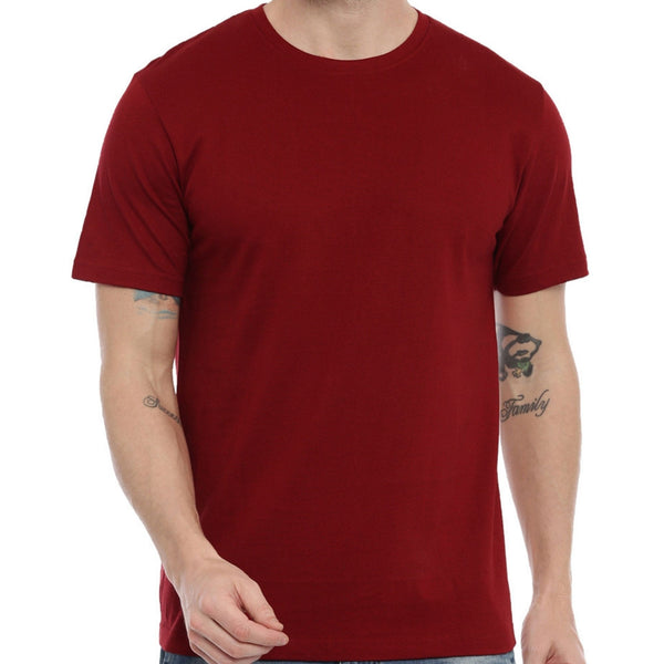 Customisable Standard Round Neck T-shirt - Order In Bulk - Gubbacci-India