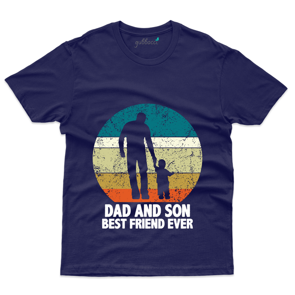 Gubbacci Apparel T-shirt S Dad and Son Best Friend T-Shirt - Dad and Son Collection Buy Dad and Son Best Friend T-Shirt - Dad and Son Collection