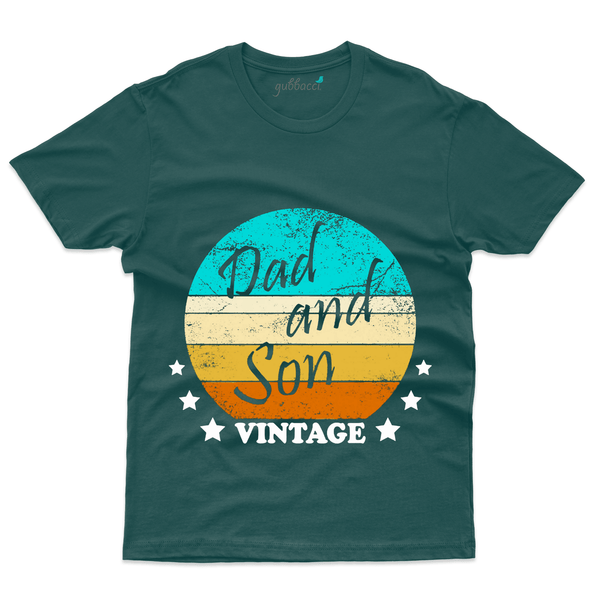 Gubbacci Apparel T-shirt S Dad and Son Vintage T-Shirt - Dad and Son Collection Buy Dad and Son Vintage T-Shirt - Dad and Son Collection