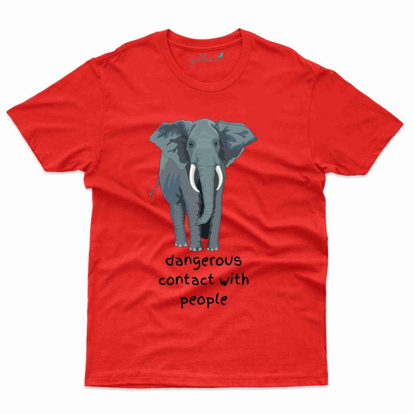 Dangerous T-Shirt - Kaziranga National Park Collection - Gubbacci-India