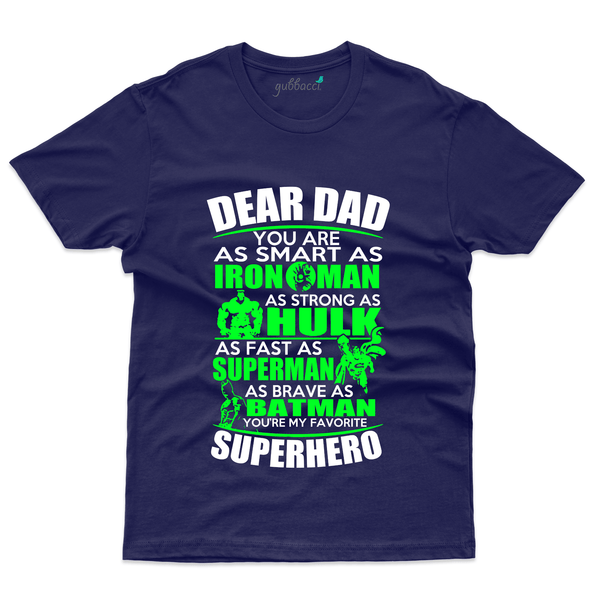 Gubbacci Apparel T-shirt S Dear Dad You're Smart T-Shirt - Fathers Day Collection Buy Dear Dad Your Smart T-Shirt - Fathers Day Collection
