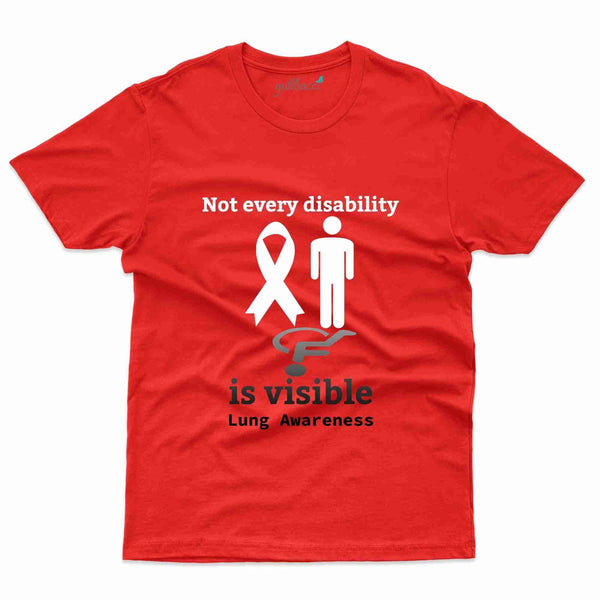 Disability T-Shirt - Lung Collection - Gubbacci-India