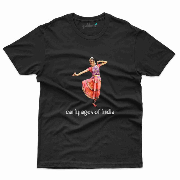 Early Age Of India T-Shirt -Bharatanatyam Collection - Gubbacci-India