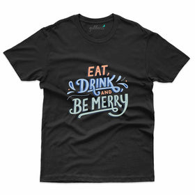 Eat Drink Custom T-shirt - Christmas Collection