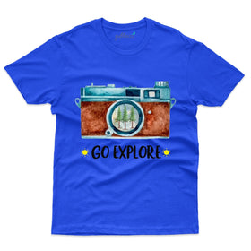 Explore Through The Camera T-Shirt - Explore Collection