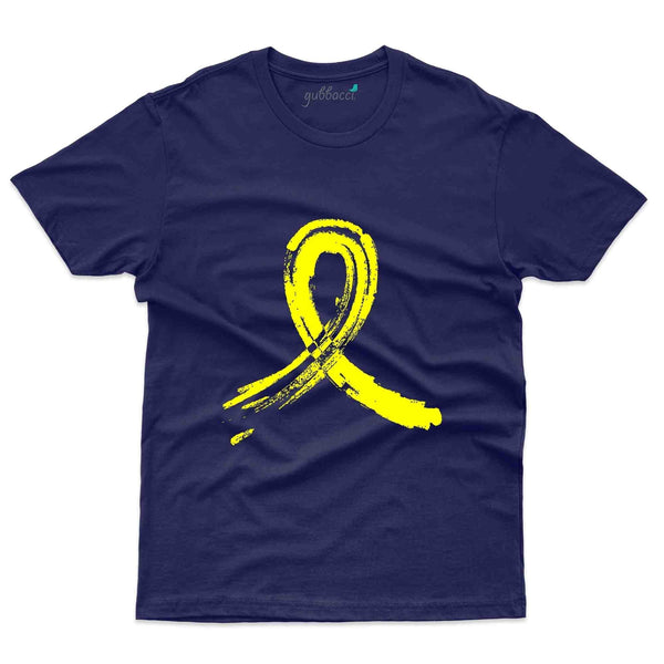 Faded Yellow T-Shirt - Obesity Awareness Collection - Gubbacci